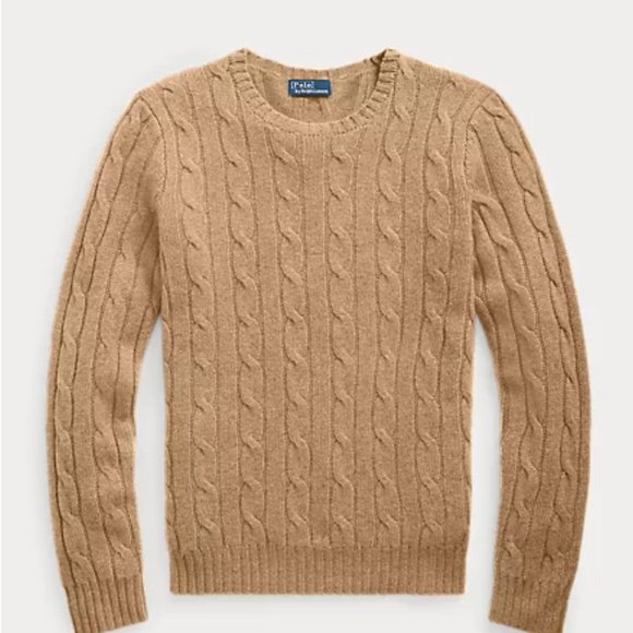 Ralph Lauren Sweaters - Ralph Lauren Women's Cable Knit Cashmere Sweater, 100% cashmere